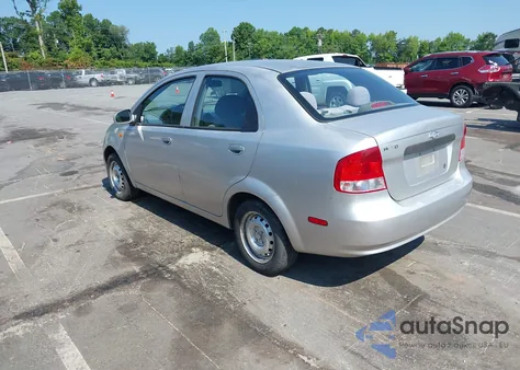 2004 Chevrolet Aveo from USA, damaged, VIN KL1TD52624B186058